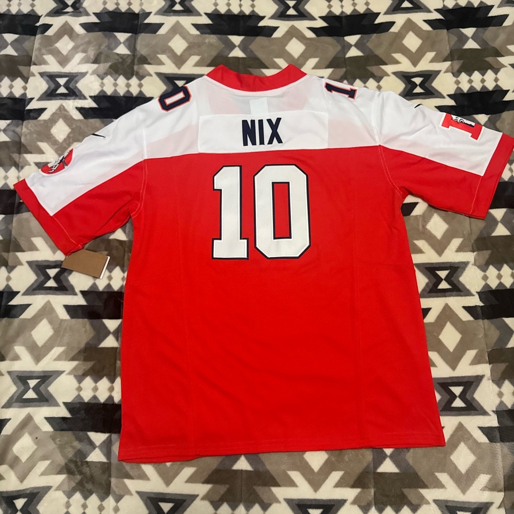 Bo Nix Denver Broncos Stitched Adult Jersey - Picture 6 of 8
